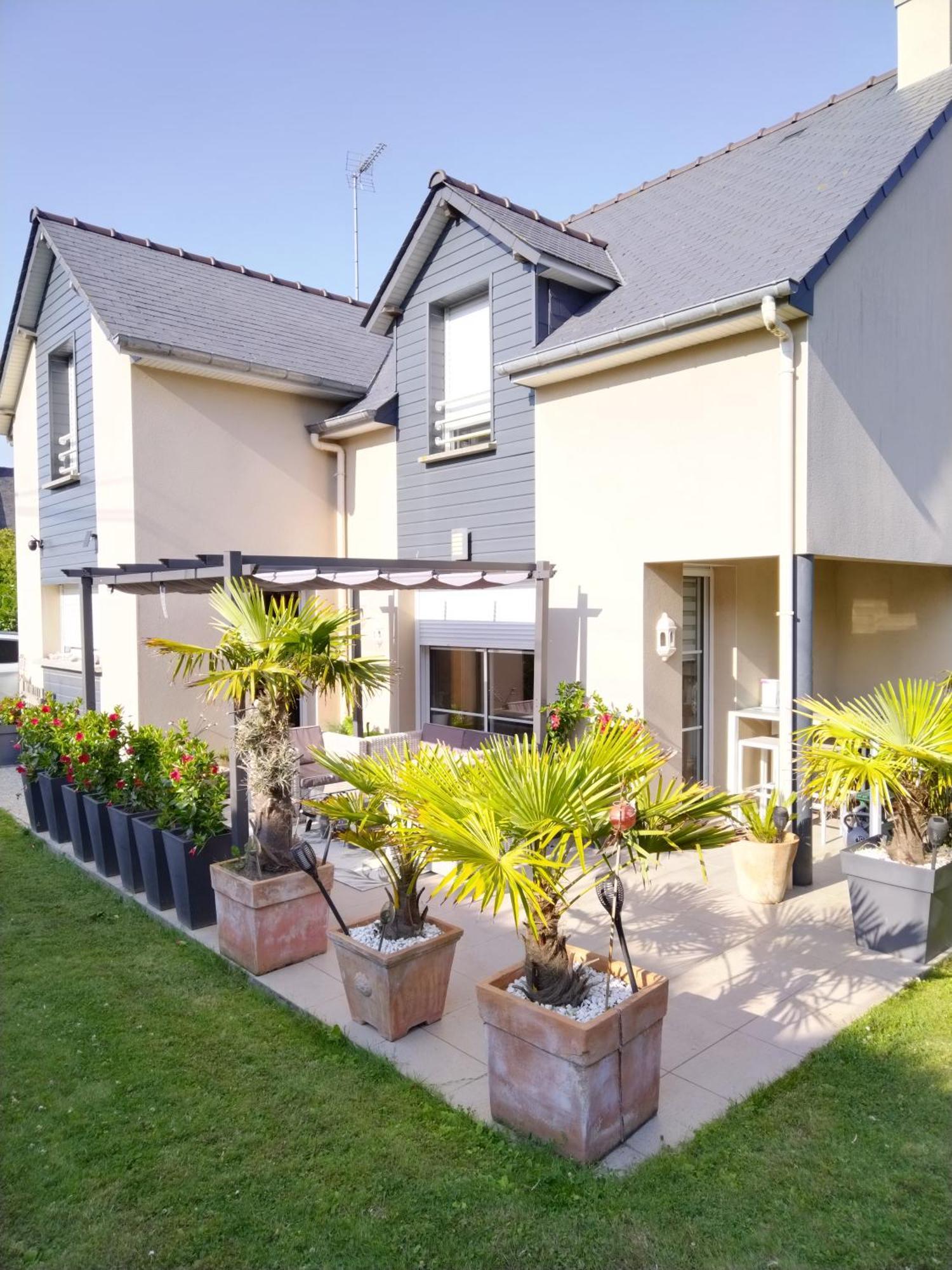 Chez Helene Bed & Breakfast Saint-Coulomb Exterior foto